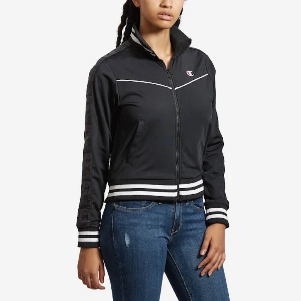 Champion Full-Zip Tricot Track Jacket Women's NEW
